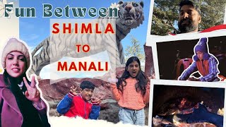 Shimla-Manali Tour Vlog with Dhaba Dinner and Bonfire | Mahi Dhruv Rockers #mahidhruv