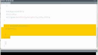 Keeping the Mouse Pressed in Processing
