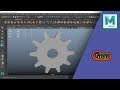 How to Modeling Gear in Maya 2018