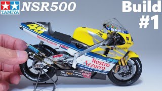 #01  Building  1/12 Nastro Azzurro HONDA NSR500 「Unboxing, Engine」