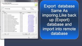 SQL SERVER - How do I import & export database in Sql server