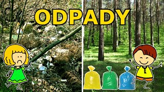 Odpady – segregacja śmieci, recykling, dzień ziemi – film edukacyjny dla dzieci – lekcja po polsku