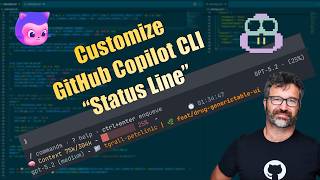 🇬🇧 Customize GitHub Copilot CLI "Status Line" : Boost your terminal sessions!