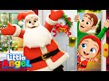 Who's At The Door (Christmas Edition) | Little Angel Kids Songs & Nursery Rhymes