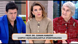 PROF. DR. CANAN KARATAY’DAN EZBER BOZACAK AÇIKLAMALAR