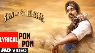 Son Of Sardaar Po Po Lyrical Video | Salman Khan, Ajay Devgn & Sanjay Dutt