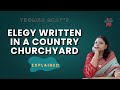 Elegy Written in a Country Churchyard | Thomas Gray - Line by Line Explanation in English