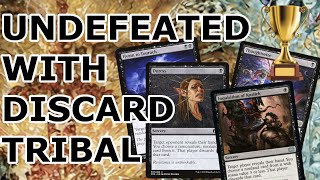 UNDEFEATED WITH 16 DISCARD SPELLS!  Legacy Mono Black Profane Tutor Leyline Helm Combo MTG