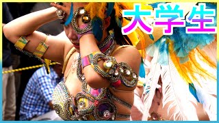 4K 美人女子大生サンバ Samba ウニアン としま七夕 2022 Japanese Students