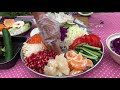 正月初七庆人日 耒一个素捞生 prosperity salad for vegetarian