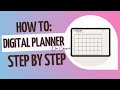 How to Create A Digital Planner in Canva (with Hyperlinked Tabs) | Canva Tutorial