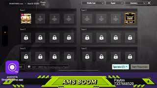 AMS BOOM Live Stream