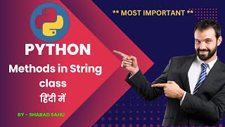 Methods In String PYTHON // Part-5