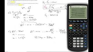 Dynamics - 2nd Law - Box on Surface