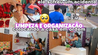 💕LIMPEZA E ORGANIZAÇÃO/SAMUEL SOFREU UM ACIDENTE/COMPRINHAS ALEATÓRIAS.  #viralvideo