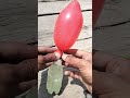 eno gas making in a balloon with the help of bottle experiment shortvideo balloon