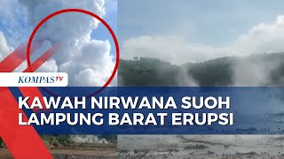 Erupsi, Kawah Keramik di Lampung Barat Keluarkan 3 Kali Letusan