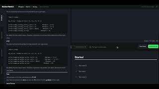 Hackerrank Python Solution #9 Numpy - Sum and Prod