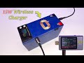 DIY 12V 160Wh Lithium Battery with Built-in 15W Wireless Charger and 39W Type-C PD3.0, QC4.0 Module
