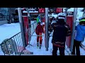 4k skiing kitzbühel kitzski crossing the resort part 1 fleckalmbahn start austria gopro hero11