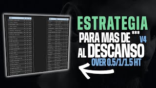 Como ganar apuestas de Over 0.5 HT (Estrategia escalable revelada)