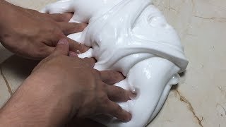 DIY Giant Glossy Slime ! How To Make Slime Glossy Slime Easy !! Must Watch !!!