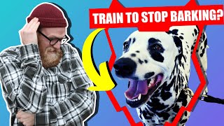 How To Stop Your DALMATIAN Barking