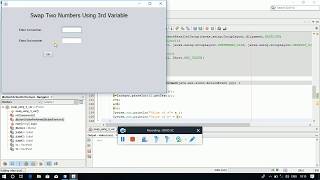 Swapping Two Variables | Netbeans Java | Computer Classes by Dr. Anju Chellani