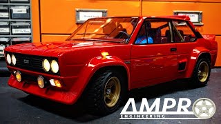 e451 - MyTrickRC UF-7R Light Controller on Tamiya Fiat 131 Abarth