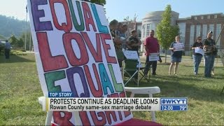 Rowan County Clerk's office temporary stay expires Monday