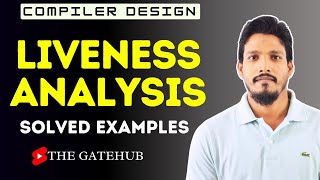 Liveness Analysis Solved examples | Dataflow analysis | Compiler Design