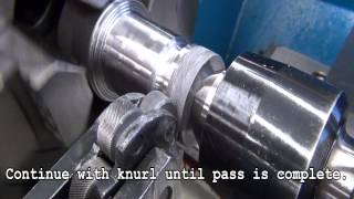 Knurling on an Engine Lathe