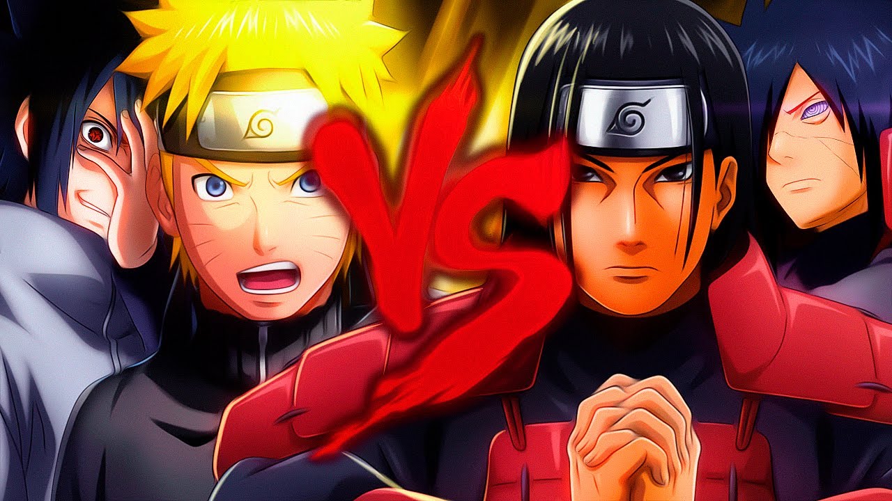 Naruto E Sasuke VS. Hashirama E Madara | Part. Basara, Sting E Duelista ...