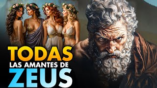 Todas las Amantes de Zeus: El Catálogo Completo de Diosas, Titánides y Mortales | Mitología Griega.