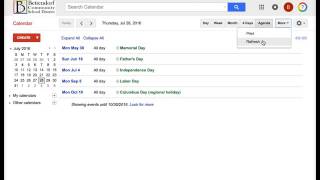 Google Calendar Overview