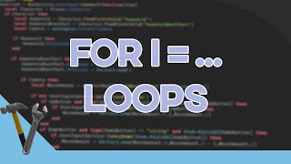 For i = ... Loops | Roblox Studio Scripting Series