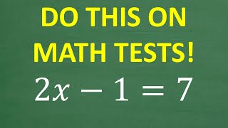 The Math Test Hack Every Student Should Use Most Don T