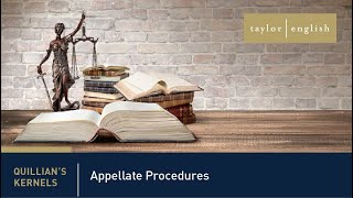 Litigation Fundamentals | Appellate Procedures