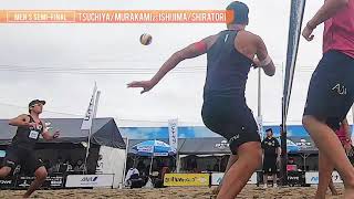 マイナビジャパンツアー2019 第2戦 立川立飛大会【男子準決勝】土屋/村上vs石島/白鳥　ビーチバレーボール