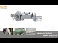 Masking tape accordion shrink wrapping machine