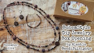 BohemStyle Diy Jewelry Box November 2024 Opening