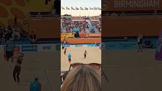 CG2022, Women Bronze Medal Beach Volleyball , Vanuatu vs New Zealand 07 Aug 2022 1