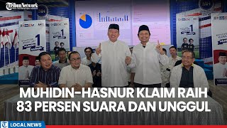 Ungguli Acil Odah, Kubu Calon Gubernur Muhidin-Hasnur Klaim Raih 83 Persen Suara