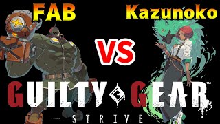 【Guilty Gear -Strive-】βテスト中 全１ポチョムキンと対戦!!パワー対スピードの勝負【ギルティギア】