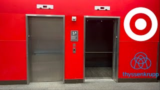 Thyssenkrupp Hydraulic Elevators at Target (Broad \u0026 Washington) in Philadelphia, PA