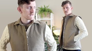 Sewing a Bespoke Quilted Workwear Vest