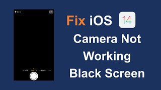 Fix iOS 14 Camera Not Working/Black Screen on iPhone 12/11/XS/XR/X/8/7