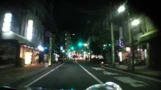 市川南１丁目～市川１丁目（車載動画）市川市Chiba,Japan.