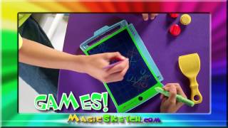 MAGIC SKETCH Official TV Commercial (Boogie Board LCD eWriter)