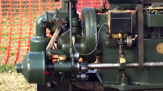 1928 Ruston Hornsby IP 7 hp industrial paraffin stationary engine .